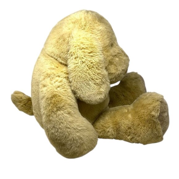 Vintage Chosun Dog Brown Cuddly Seated Stuffed Animal 32" Big Large - Picture 2 of 6